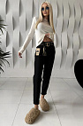 Женские джинсы boyfriend Premium - Black