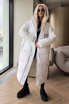 Женская пуховая куртка Premium - White