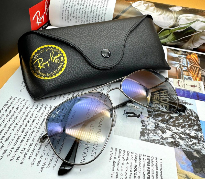 Ray Ban Солнцезащитные очки Aviator Large Metal