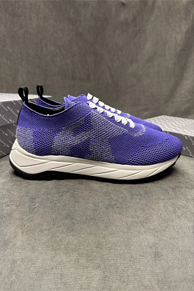 Текстильные кроссовки patterned-jacquard - Purple