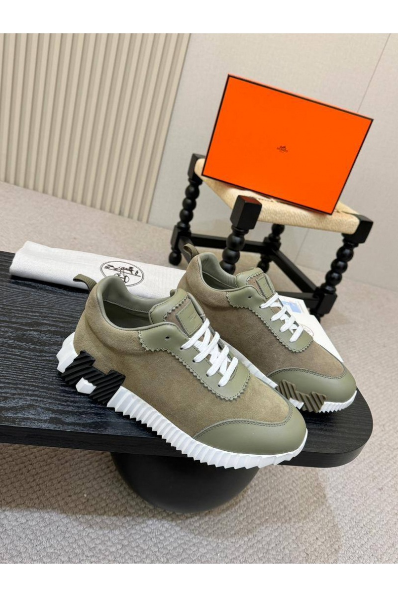 Hermes Мужские кроссовки Bouncing - Khaki