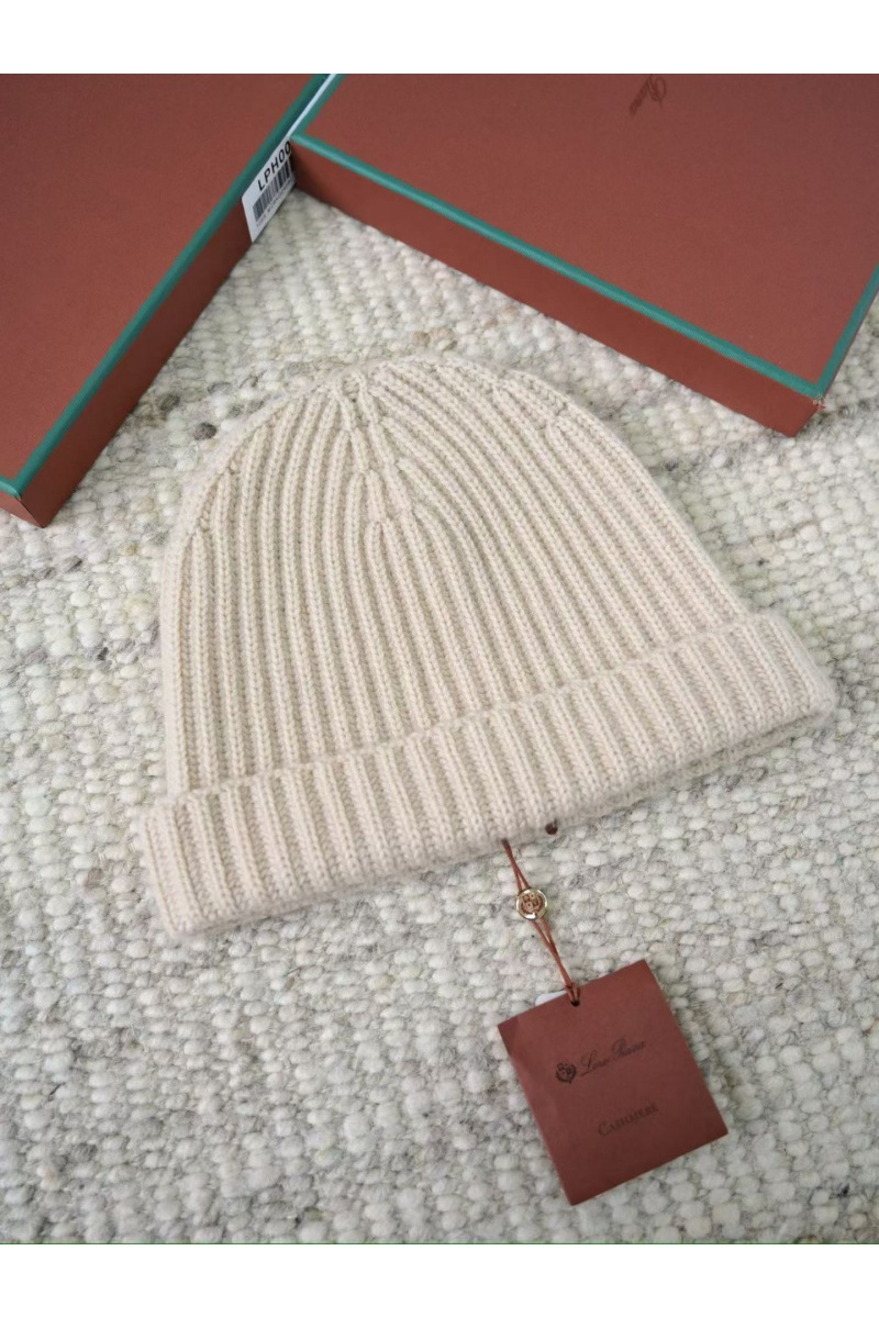 Loro Piana Кашемировая шапка premium - Beige 
