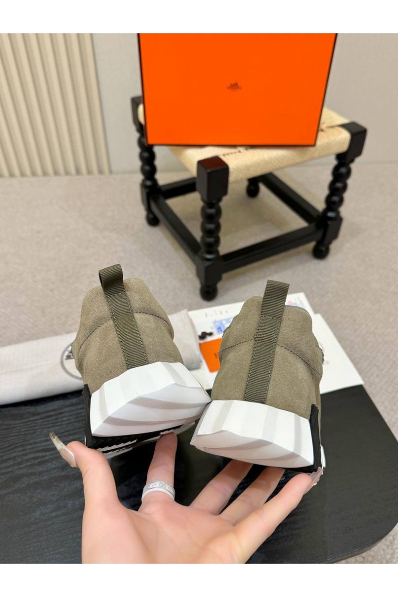 Hermes Мужские кроссовки Bouncing - Khaki