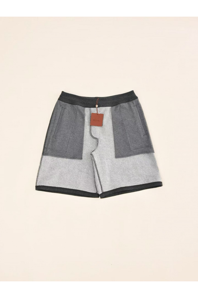 Loro Piana Мужские серые шорты premium