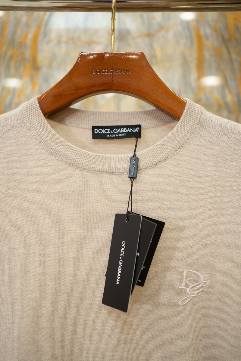 Dоlсе & Gаbbаnа Мужской бежевый джемпер premium