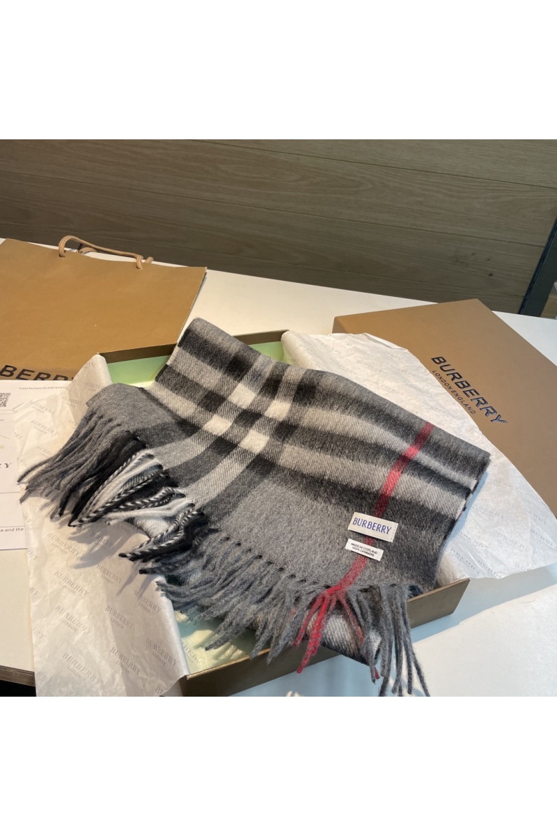 Burberry Шарф two-tone Check premium 168x32 см