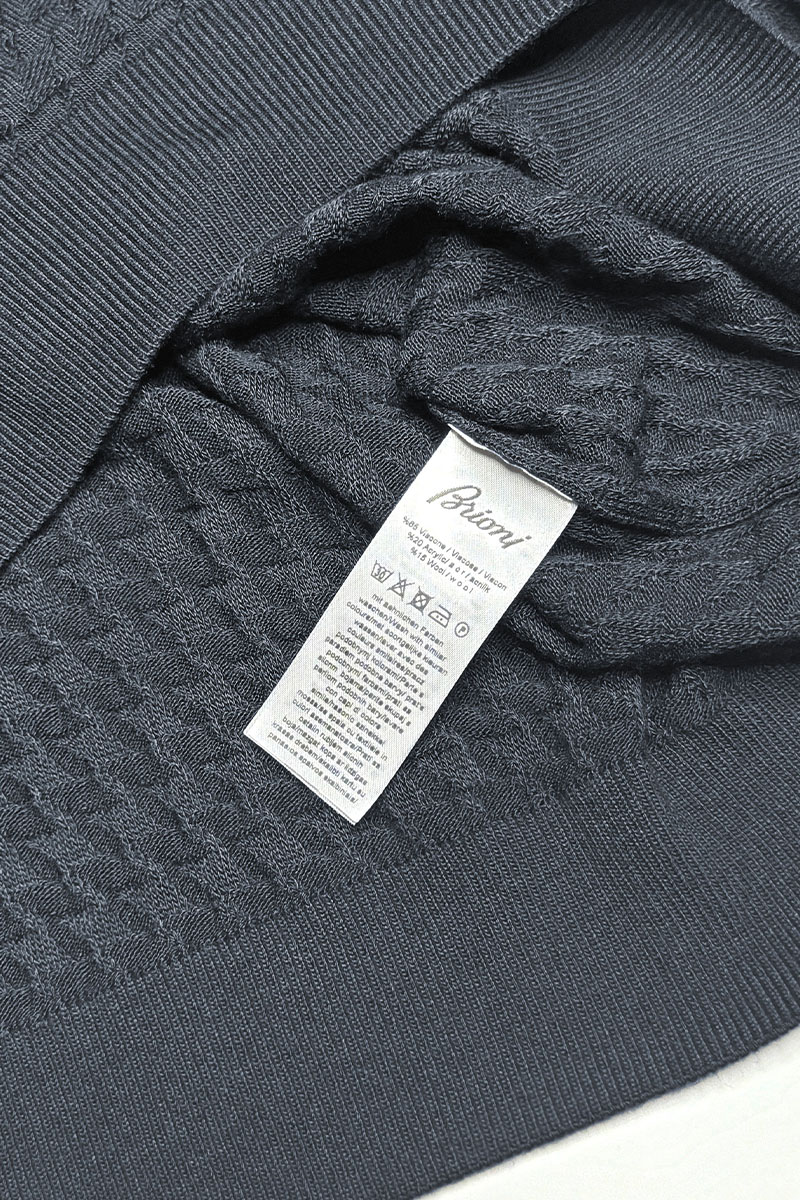 Brioni Мужская водолазка цвета антрацит