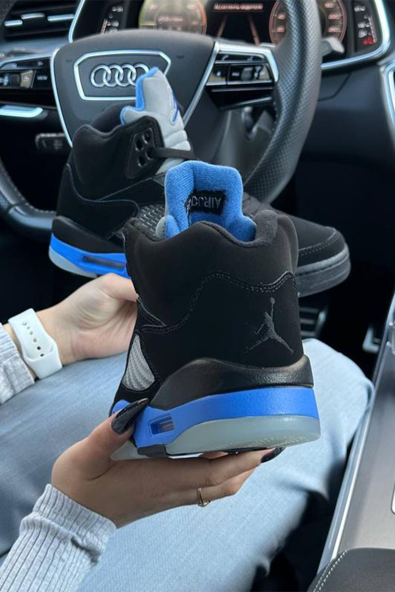 Nike Кроссовки AJ5 Retro - Black / Blue