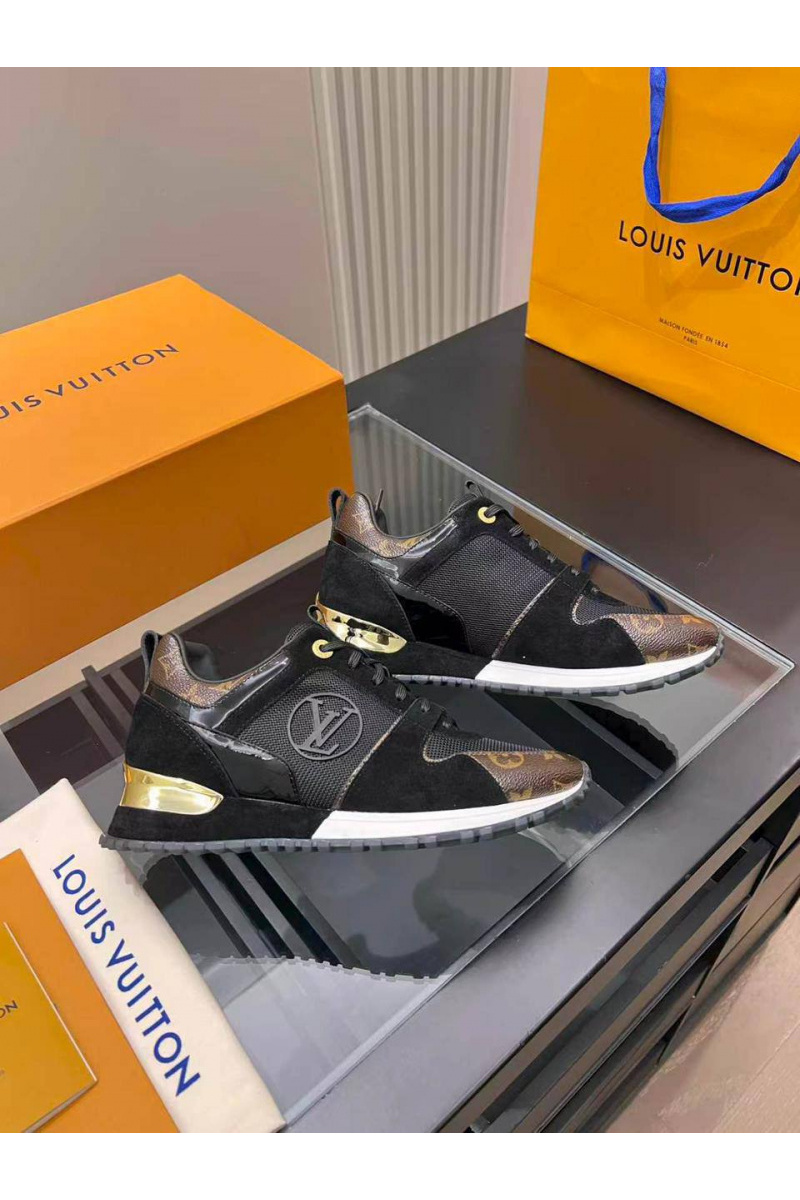 Lоuis Vuittоn Женские кожаные кроссовки Neo Run Away premium