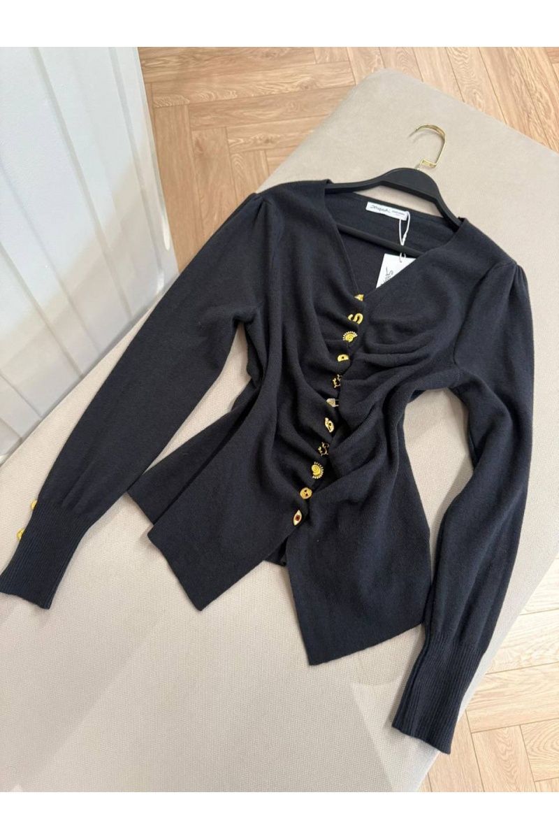 Schiaparelli Женская кофта серого цвета Premium