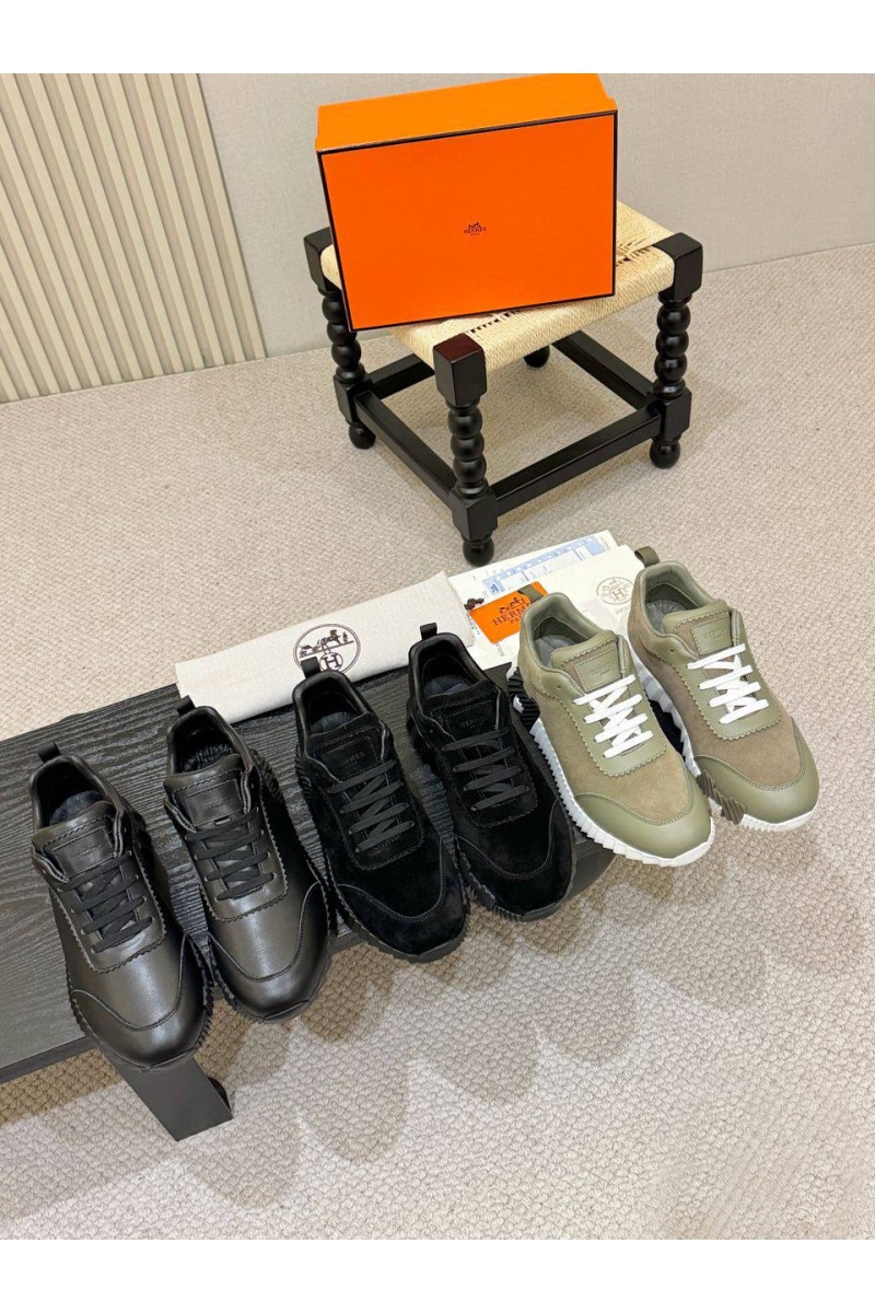Hermes Мужские кроссовки Bouncing - Black