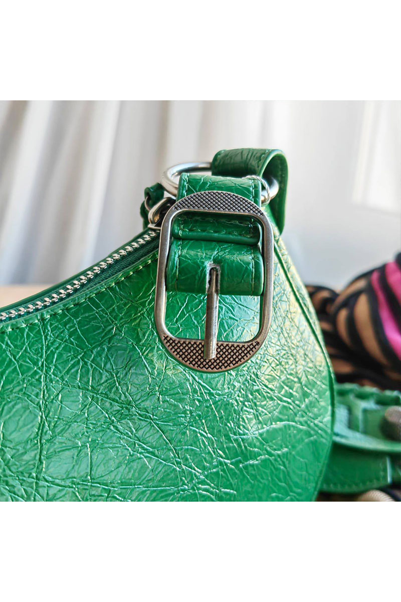 Balenciaga Кожаная сумка Le Cagole Xs - Green 24x15 см