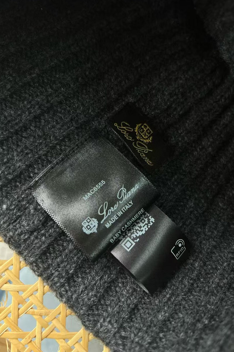 Loro Piana Кашемировая шапка Premium - Grey