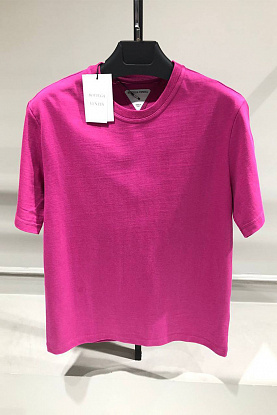 Фиолетовая оверсайз футболка basic