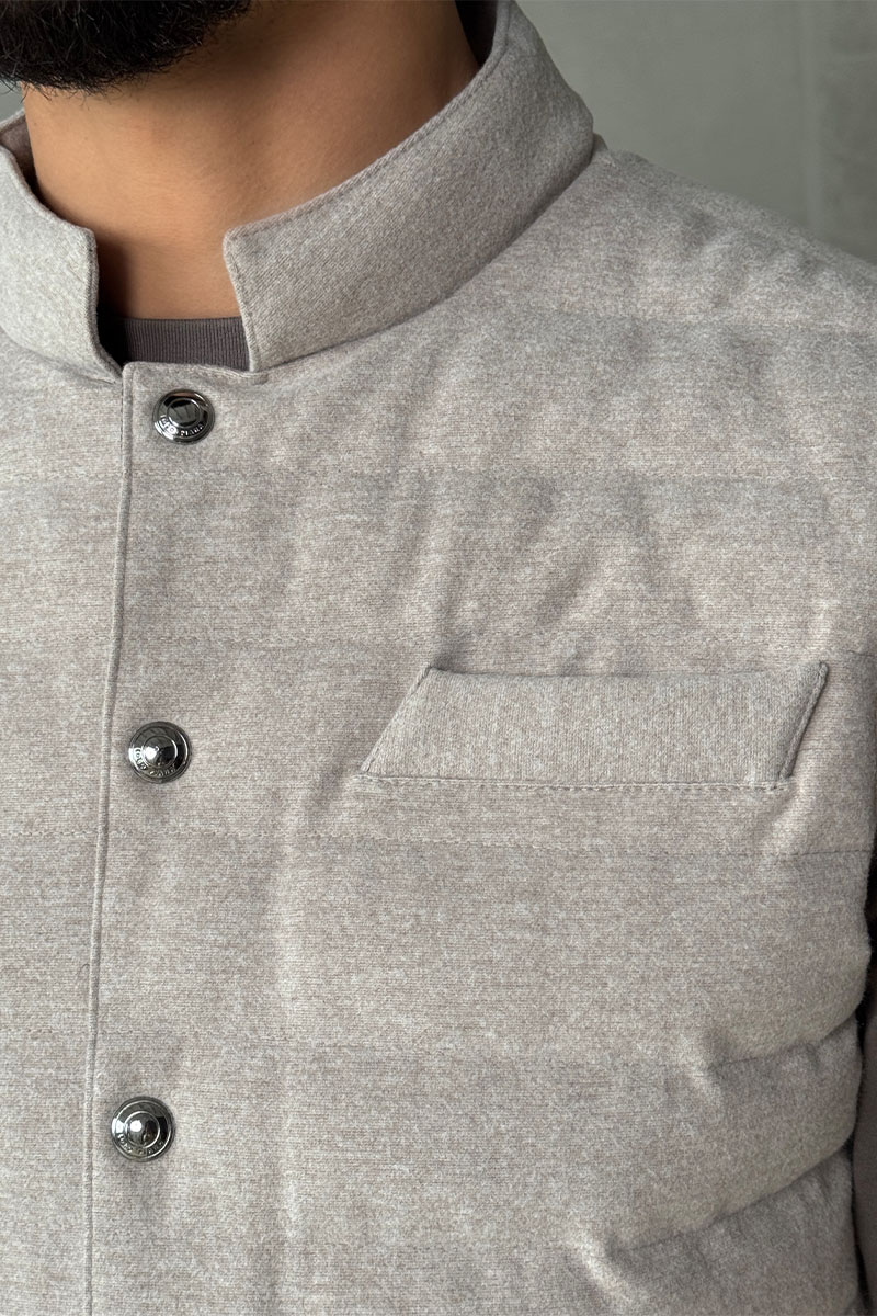 Loro Piana Мужской бежевый жилет 