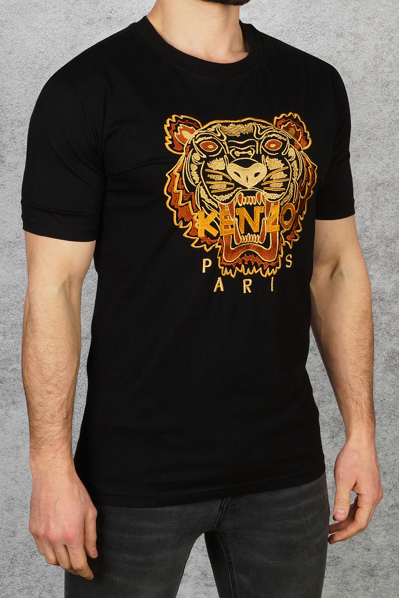 Kenzo Мужская футболка "Tiger" - Black