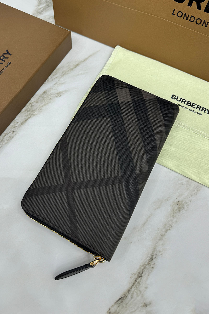 Burberry Кожаное портмоне Premium 19.5x10.5x2.5 см