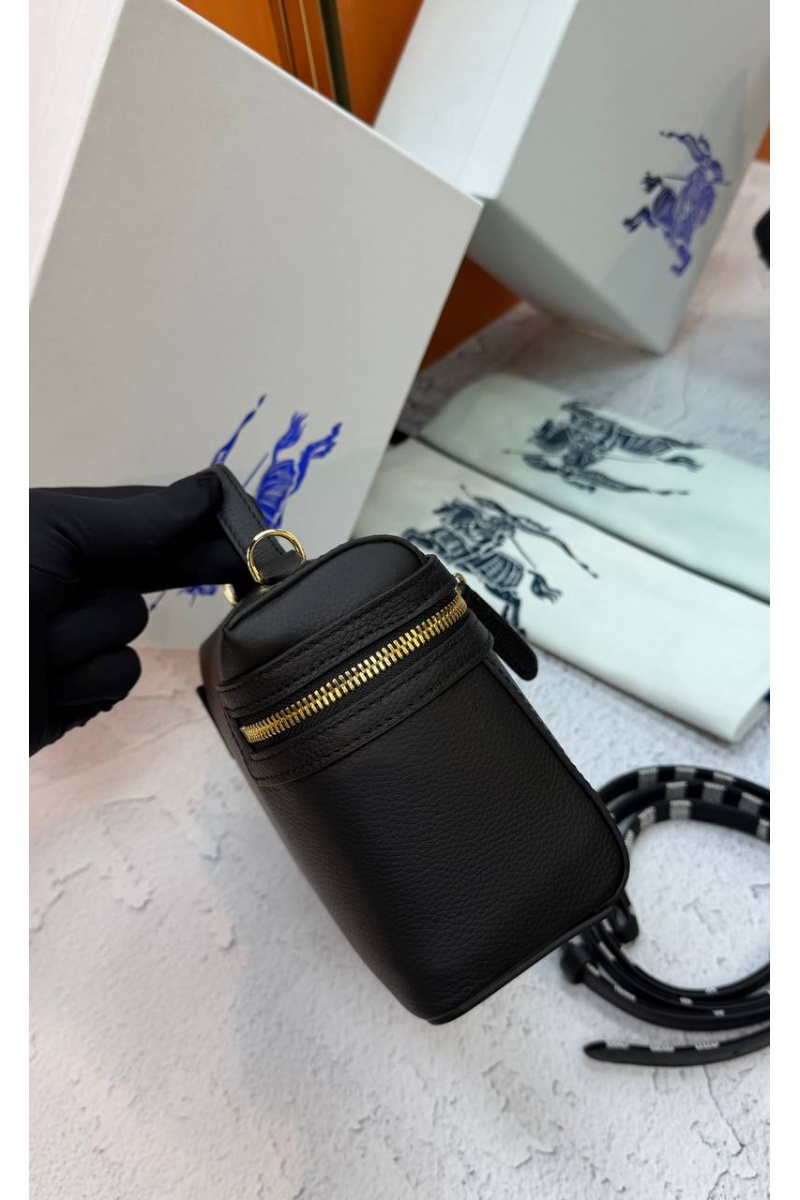 Burberry Кожаная сумка Bloomsbury Vanity premium 19.5x15x8 см