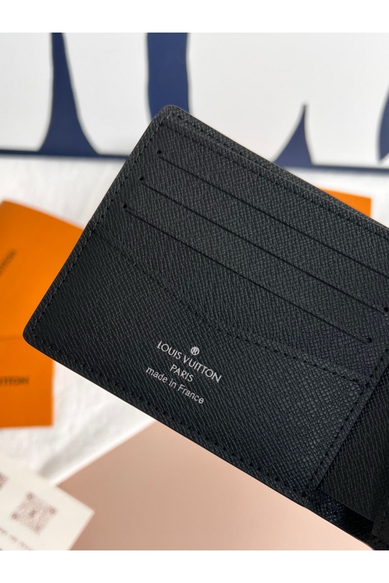 Lоuis Vuittоn Кожаный кошелёк Slender Premium 11x8.5x1 см