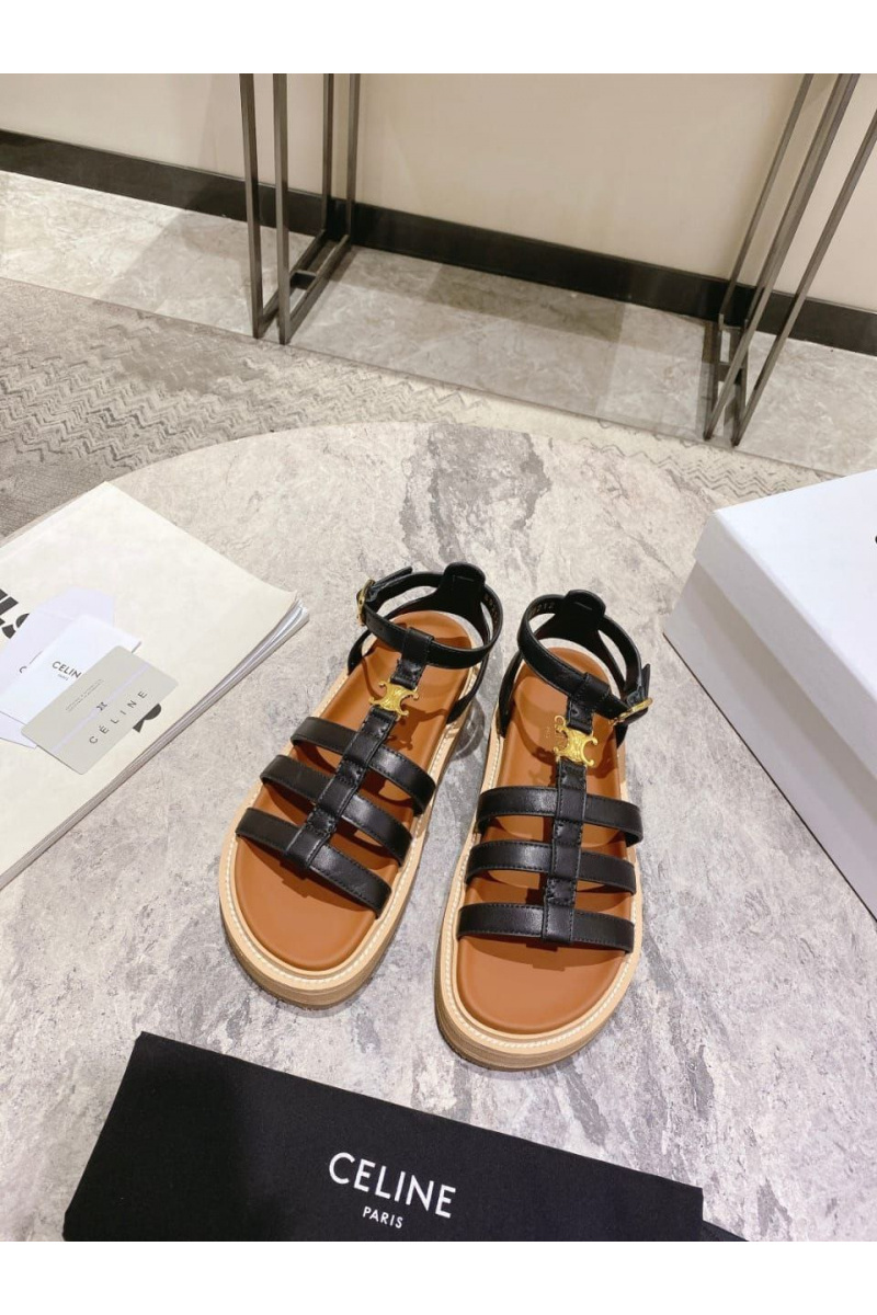 Celine Женские сандалии Premium - Black