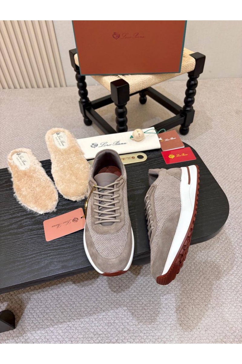 Loro Piana Мужские кроссовки Week End Walk