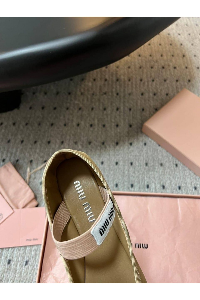 MIU MIU Женские замшевые балетки premium