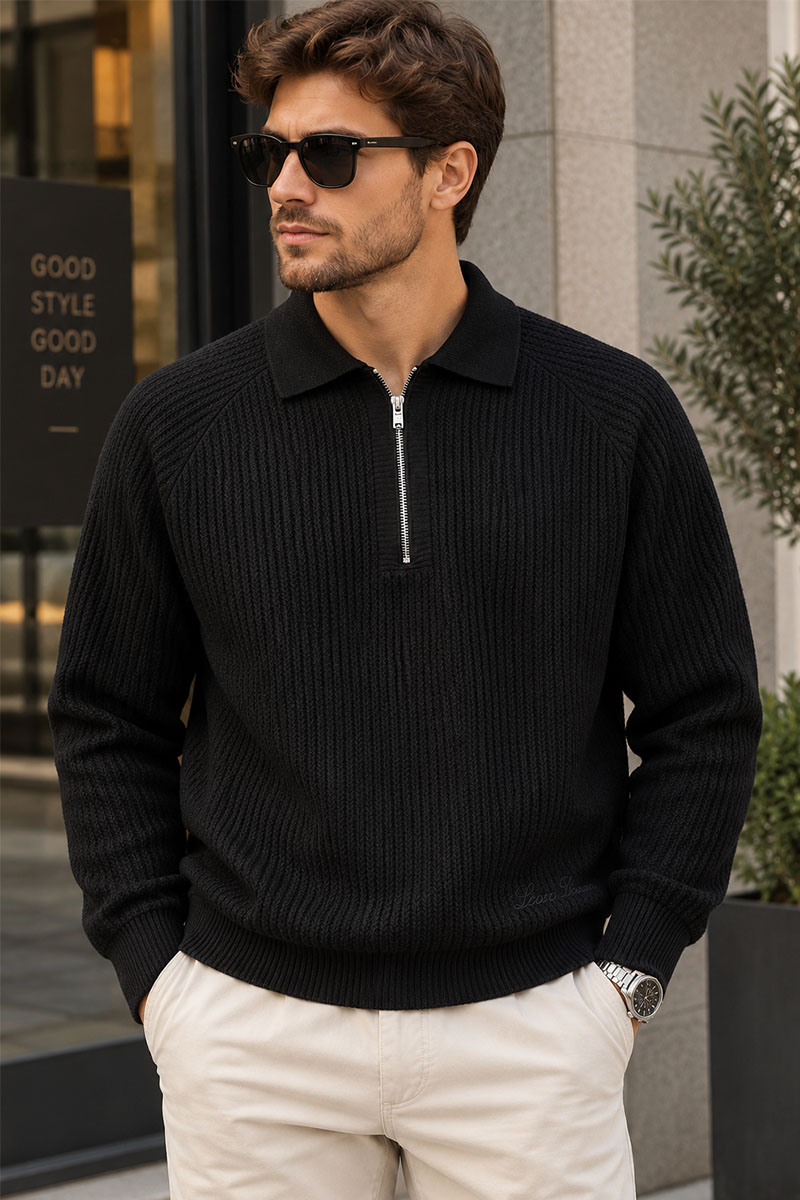 Loro Piana Мужской свитер premium - Black