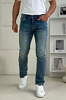 Мужские синие джинсы comfort fit