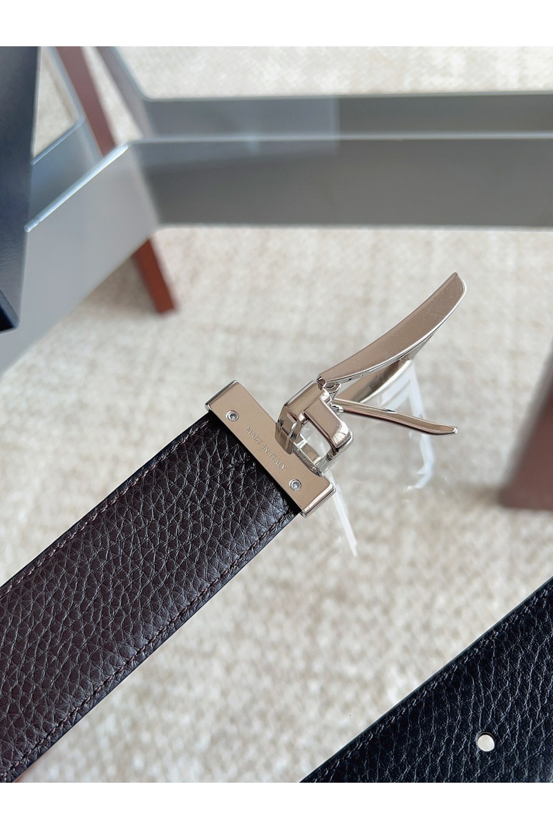Prada Двусторонний кожаный ремень premium