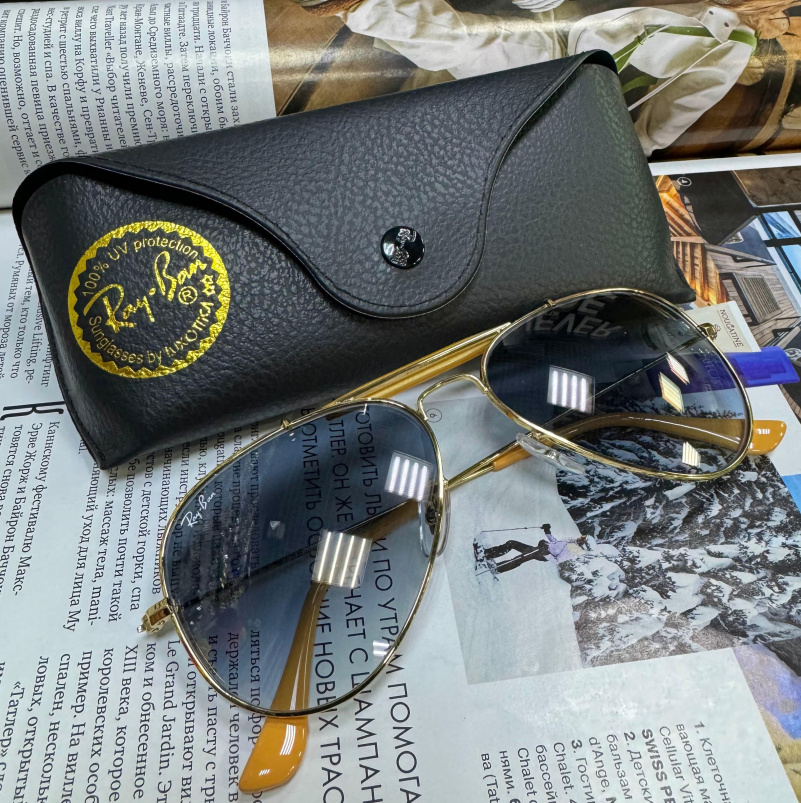 Ray Ban Солнцезащитные очки Outdoorsman - Blue