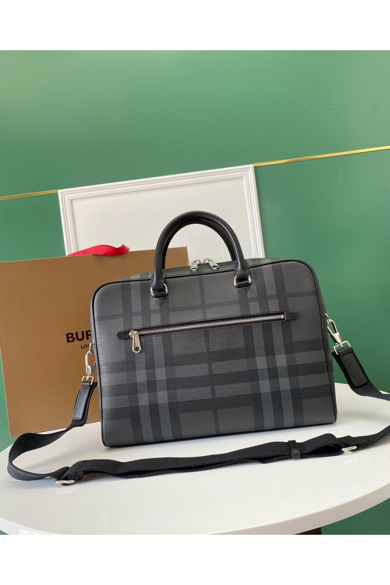 Burberry Кожаный портфель Premium 38x26x5.5 см