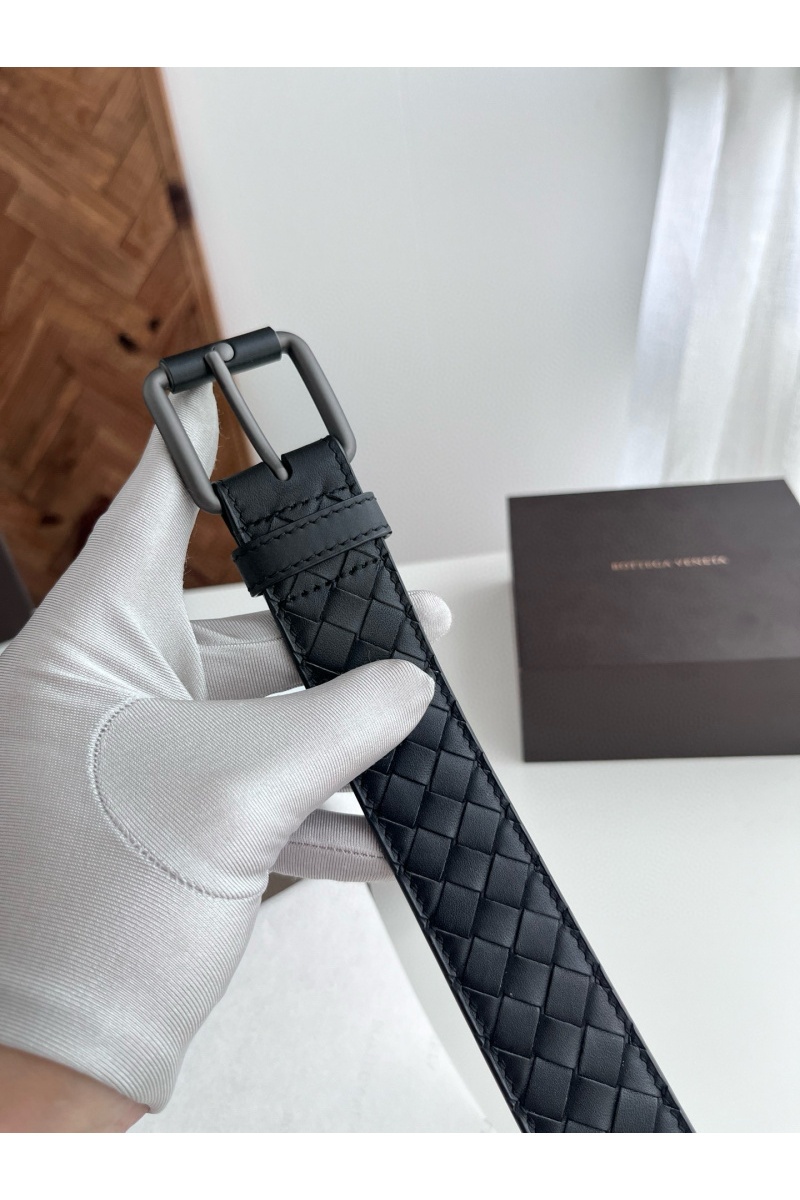 Bottega Veneta Кожаный ремень Premium (ширина 3.5 см)