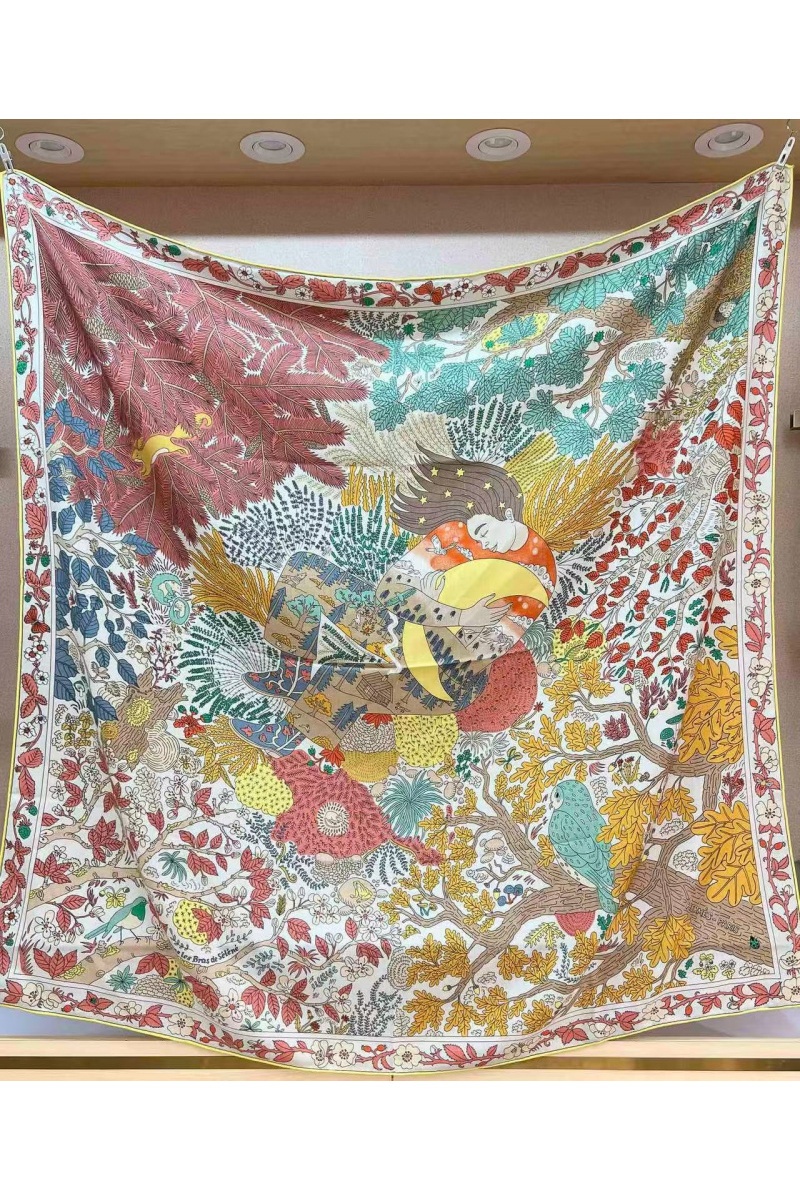 Hermes Платок Academia Hippica premium 140x140 см