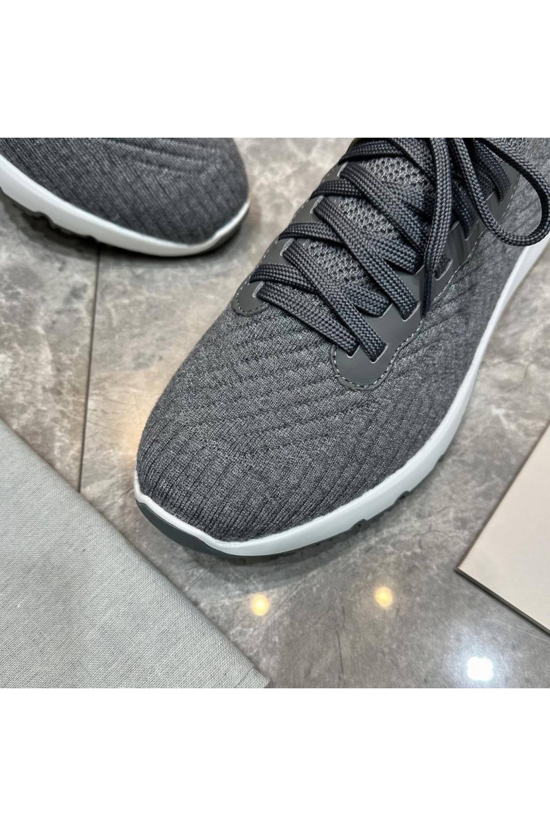 Designer Мужские кроссовки knitted - Grey