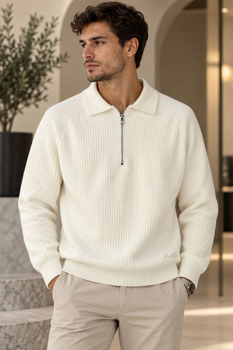 Loro Piana Мужской свитер premium - White