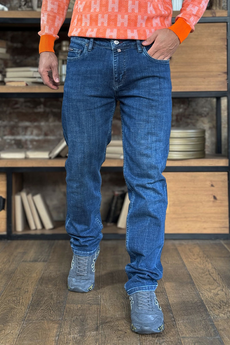 Paul & Shark Мужские синие джинсы regular fit