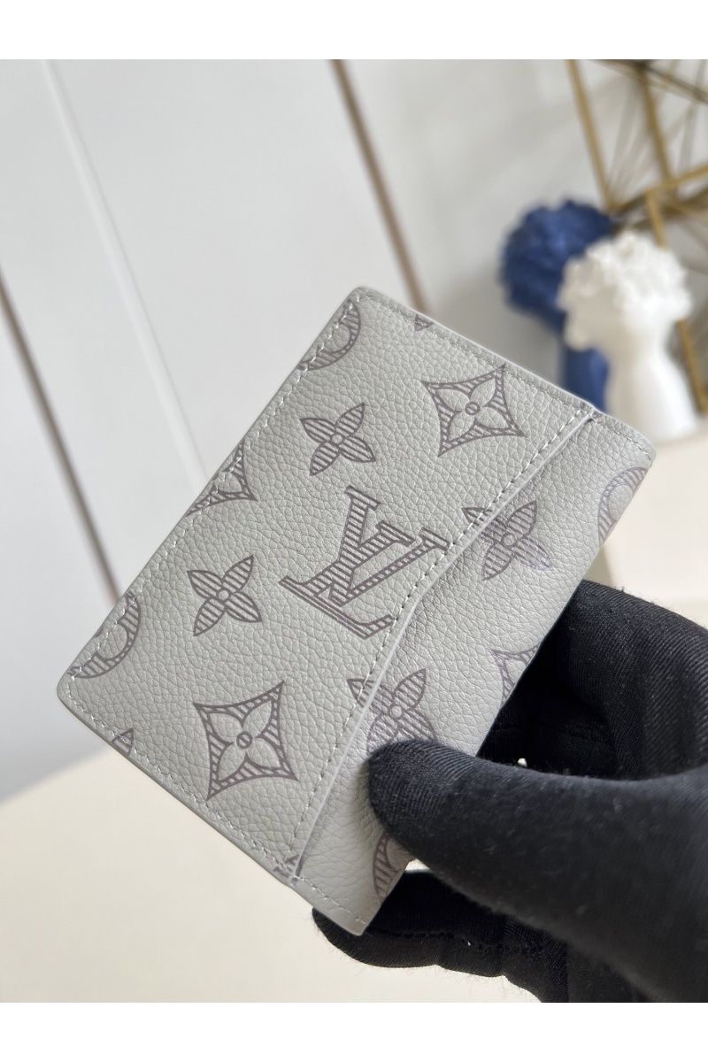 Lоuis Vuittоn Кожаный кардхолдер G65 Premium 11.1x7.5x1 см