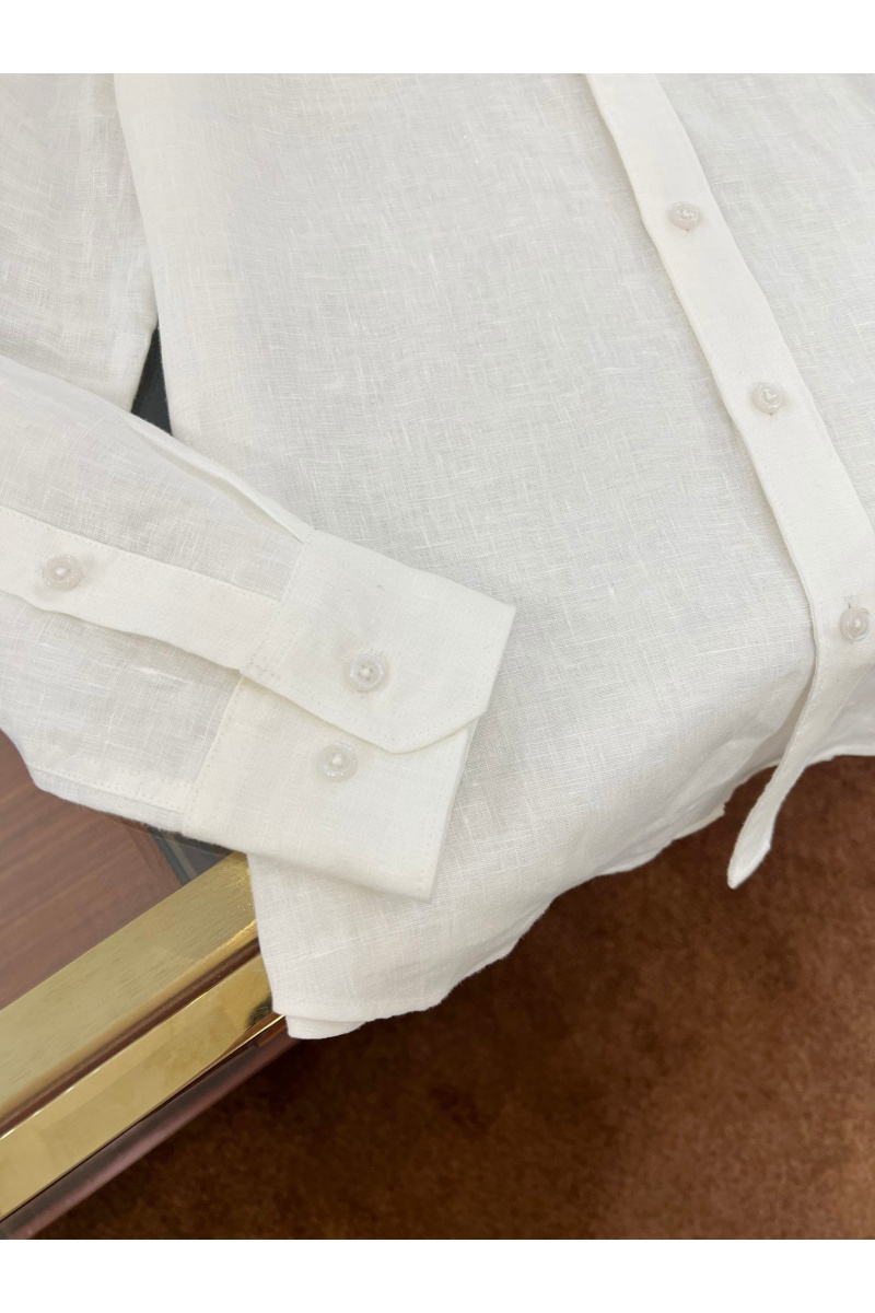 Dоlсе & Gаbbаnа Льняная рубашка Premium - White