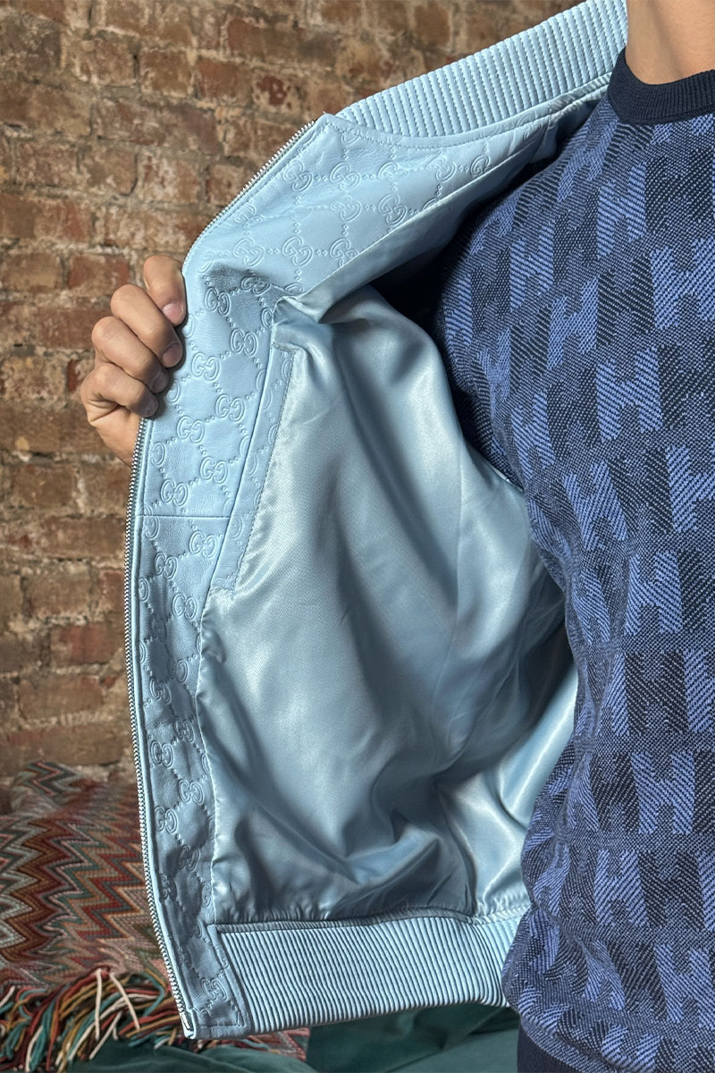 Gucci Кожаная куртка premium