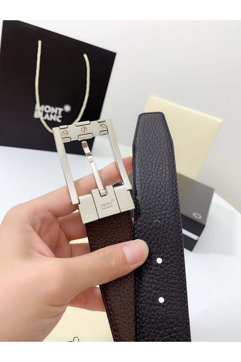 Montblanc Двусторонний кожаный ремень Premium (ширина 3.5 см)