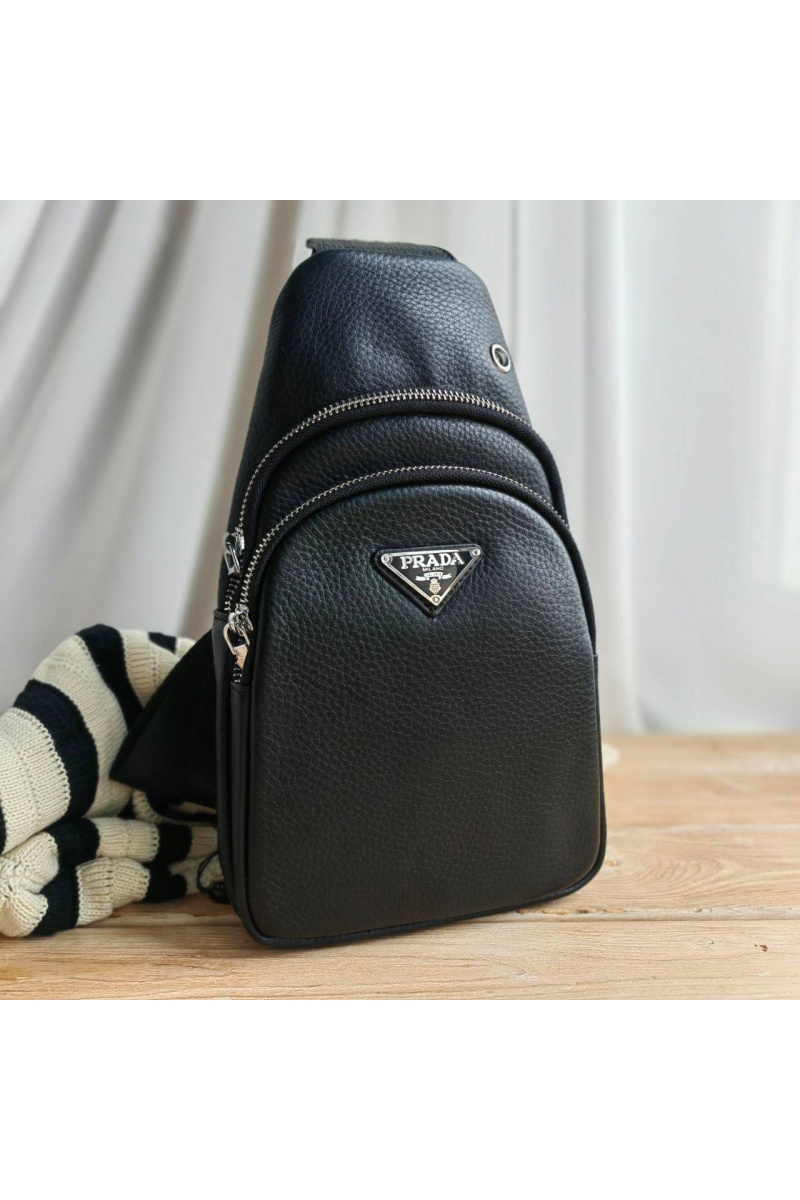 Prada Брендовая сумка Sling 27x15 см - Black