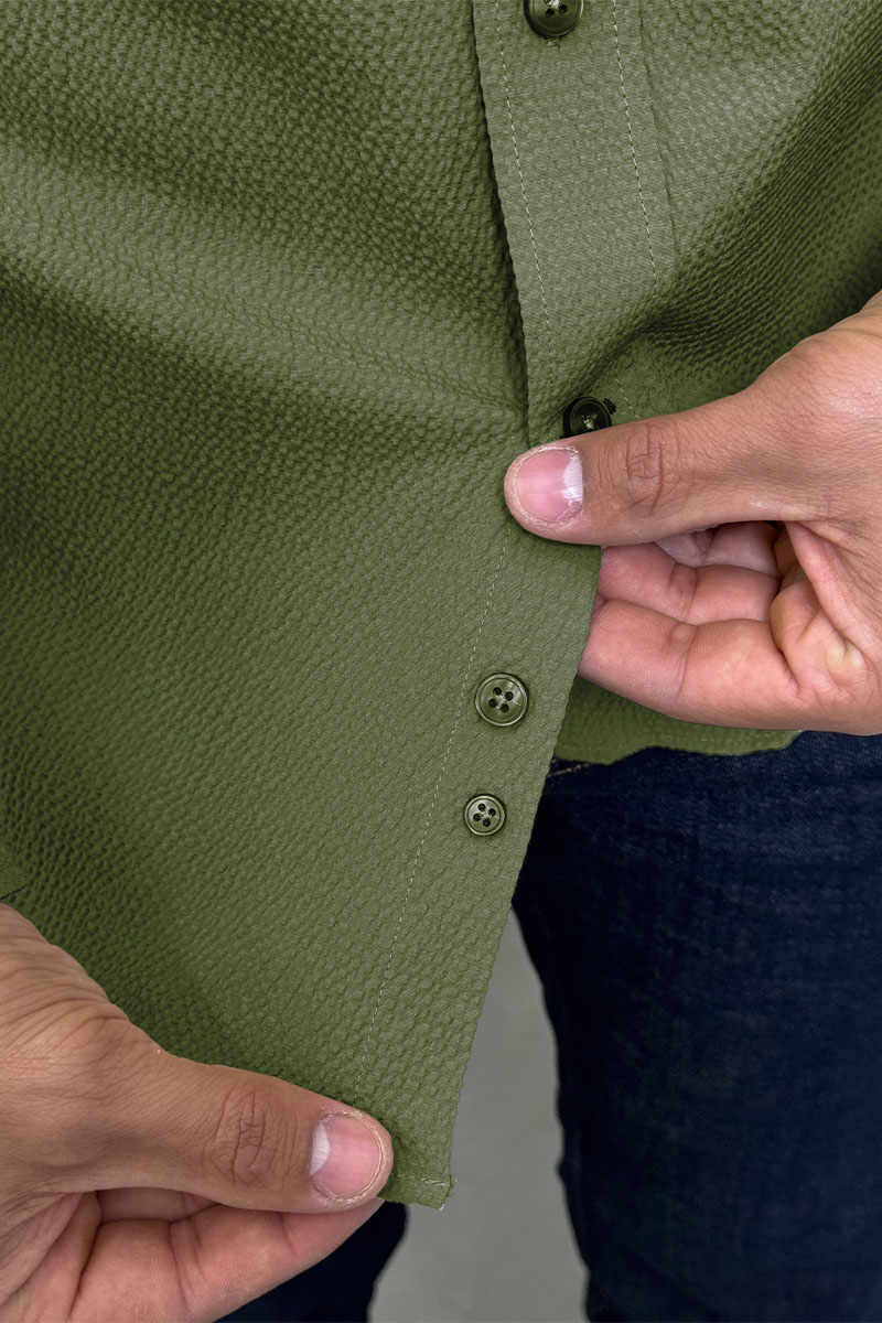 Etro Мужская зелёная рубашка Pegasus logo