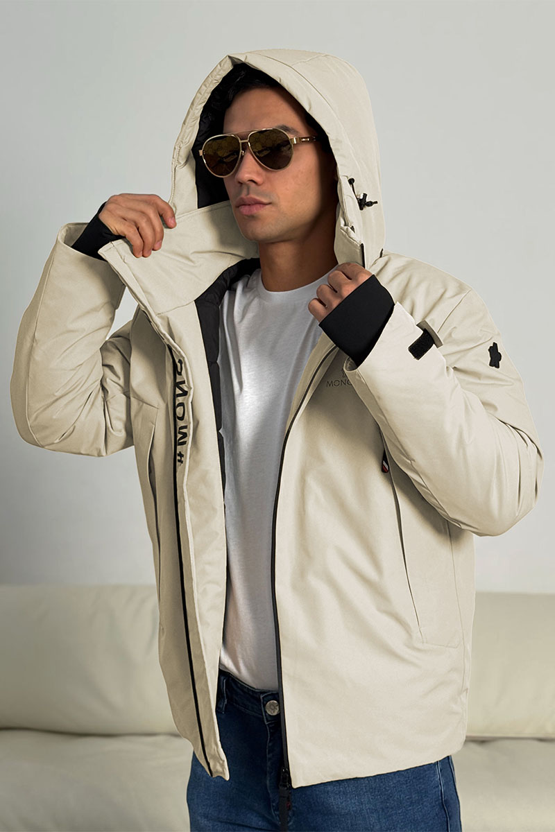 Moncler Пуховик Grenoble Gore-Tex - White Dove 