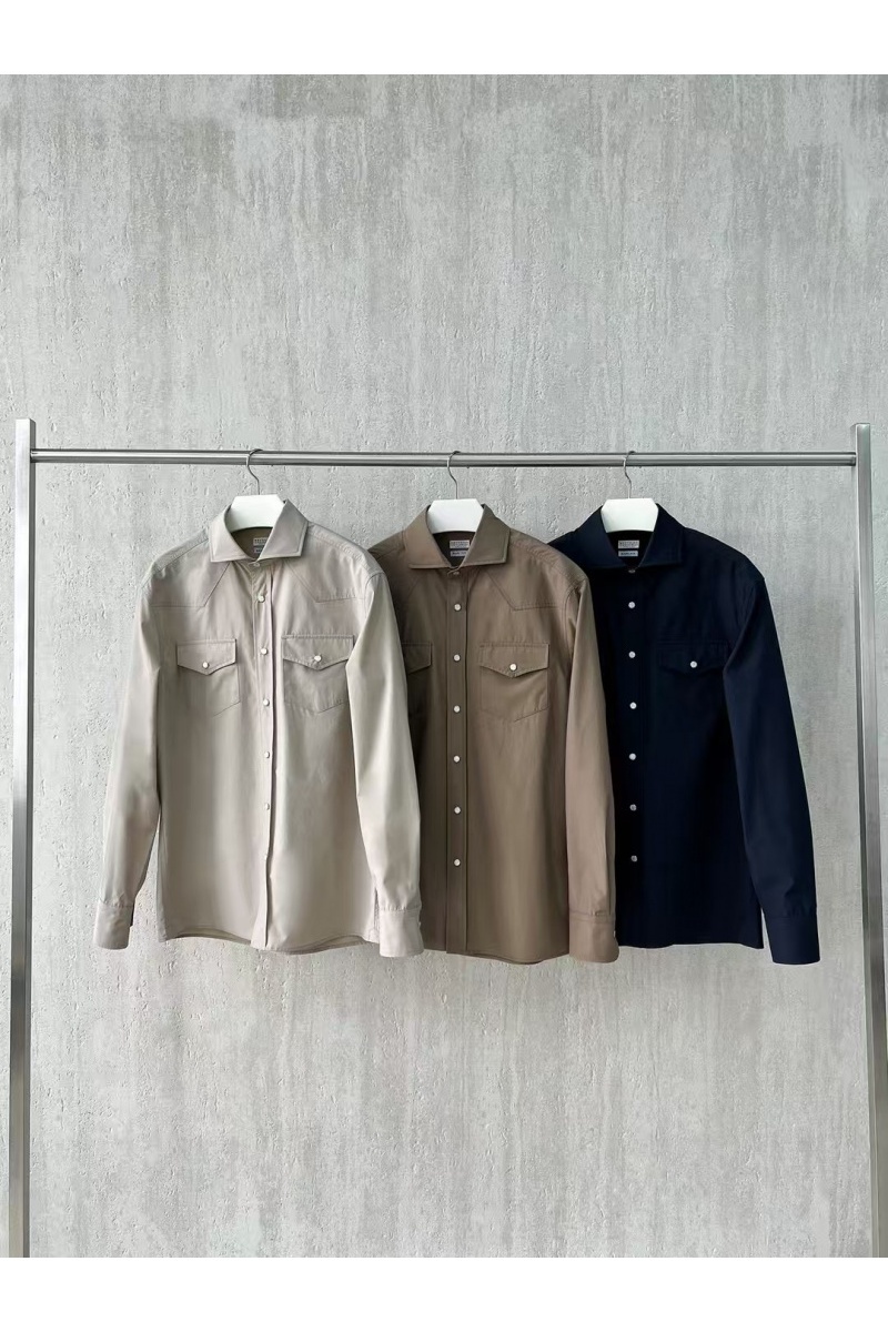 Designer Мужская серая рубашка Premium