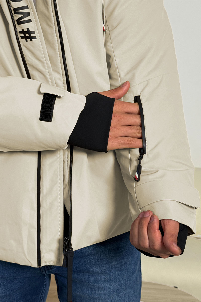 Moncler Пуховик Grenoble Gore-Tex - White Dove 
