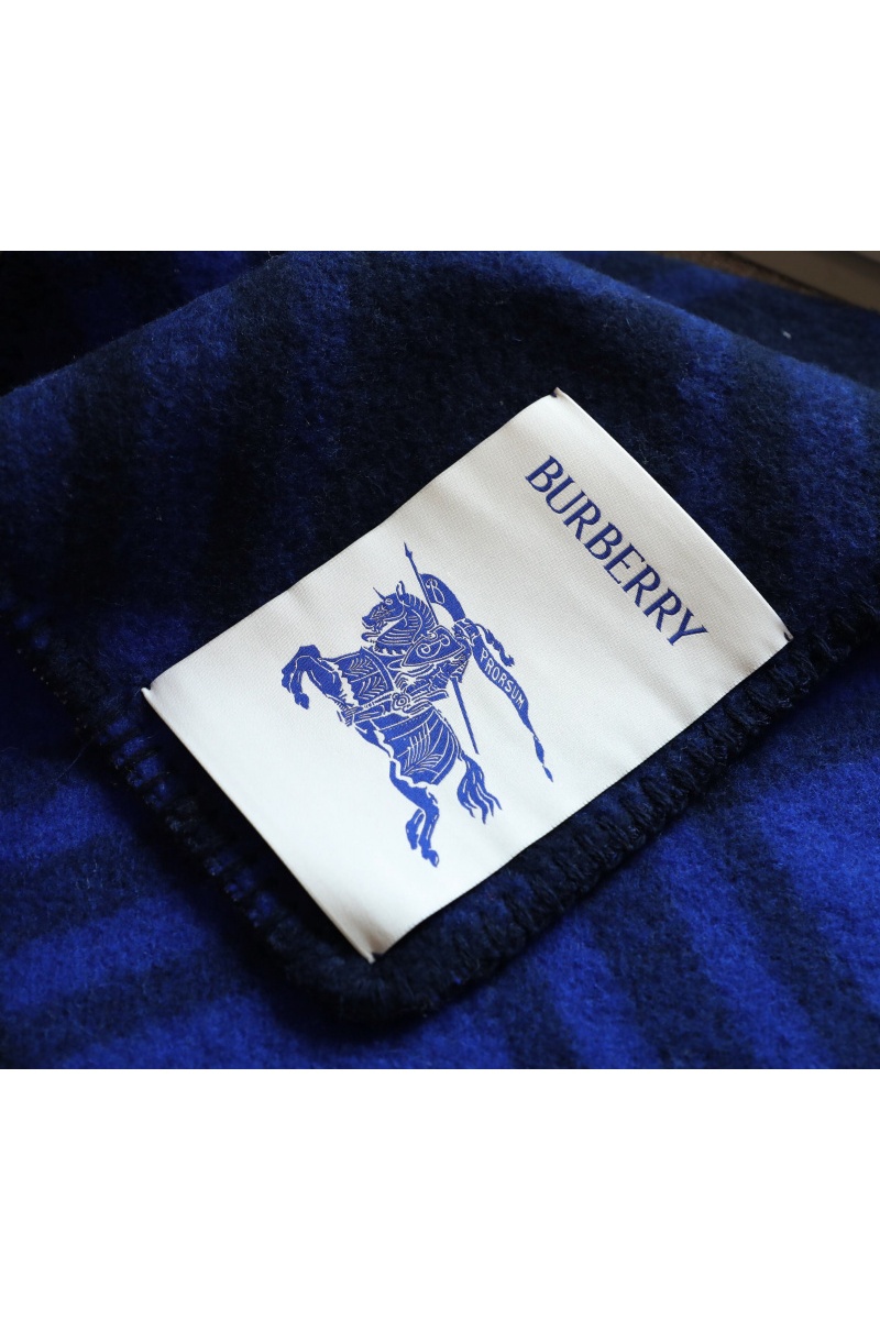 Burberry Шарф Check premium 182x30 см - Navy