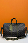 Кожаная дорожная сумка Keepall Bandouliere premium 50x28x22 см