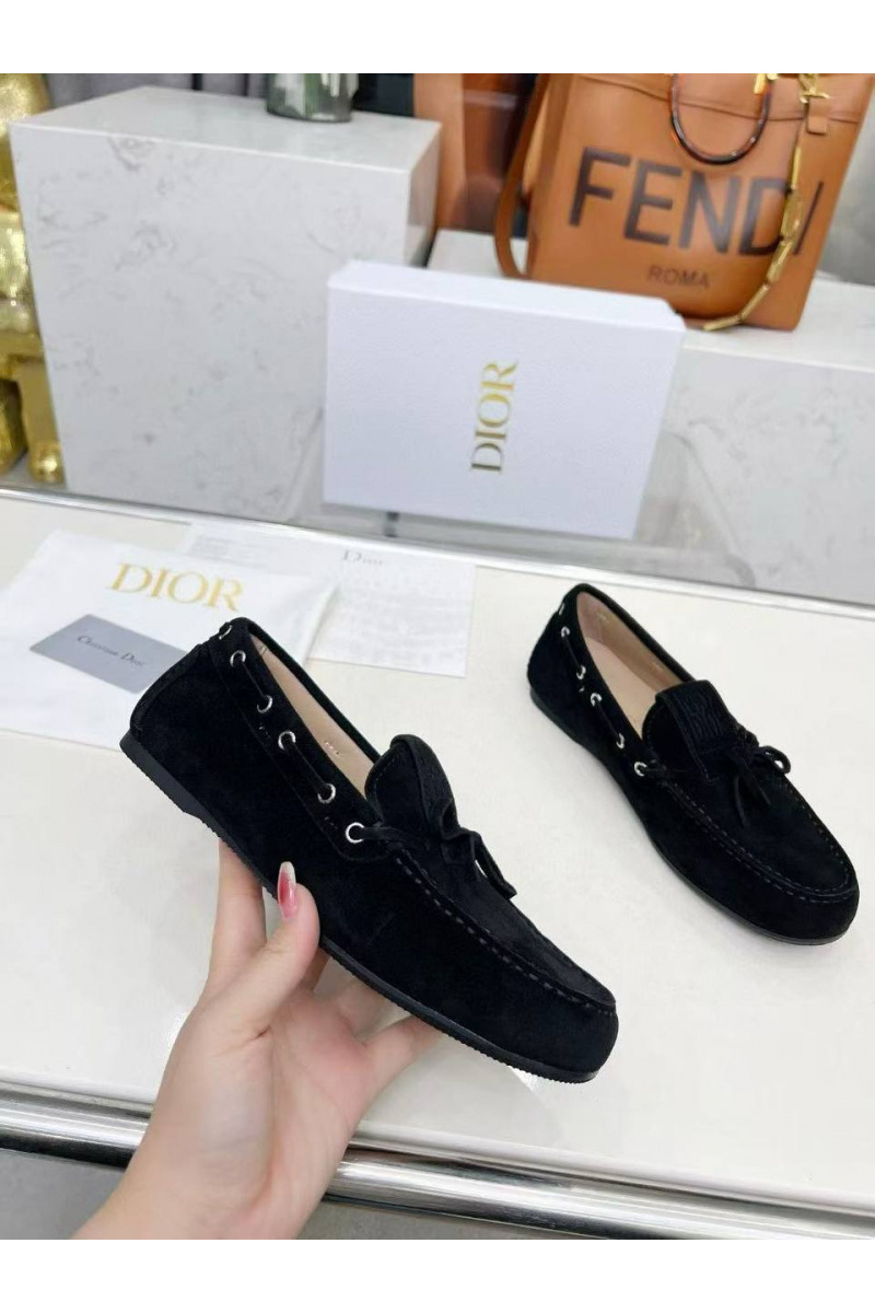 Dior Женские лоферы Miss - Black