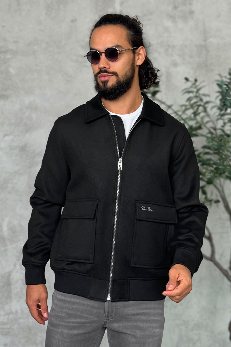 Loro Piana Куртка чёрного цвета 