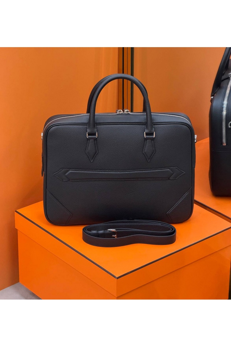 Montblanc Кожаная сумка Meisterstuck premium 37.5x27x8 см